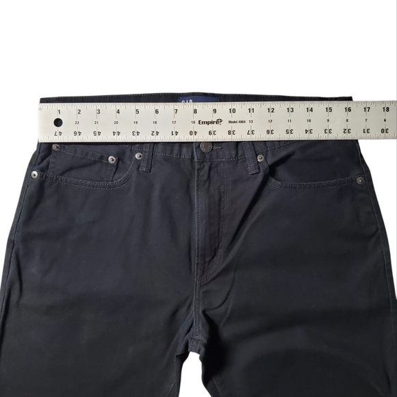 GAP Men's Black Straight Jeans Size 32x30 - Picture 7 of 12